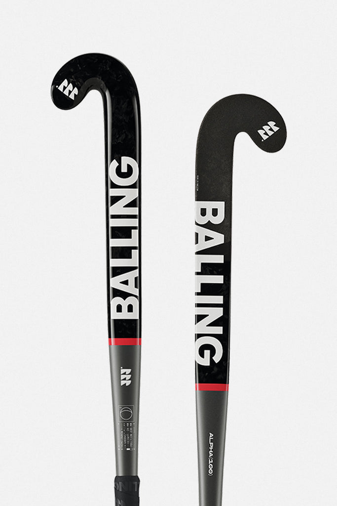 Balling Field Hockey Stick Alpha 100 Xtreme Groove Lowbow Balling Hockey USA